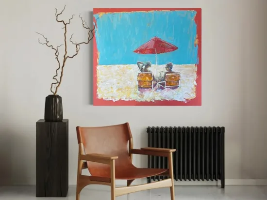 Representational painting by Linda Dry Parker — original art, SOHO Galleries Sydney