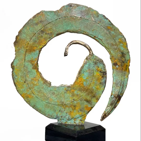 Round & ball sculpture by Stephen Glassborow — original art, SOHO Galleries Sydney