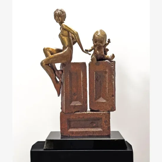 Bronze sculpture by Stephen Glassborow — original art, SOHO Galleries Sydney