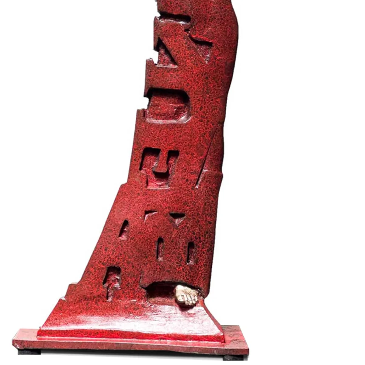 Dress Code (iv) by Stephen Glassborow – bronze sculpture, 55cm (view 4) – SOHO Galleries Sydney
