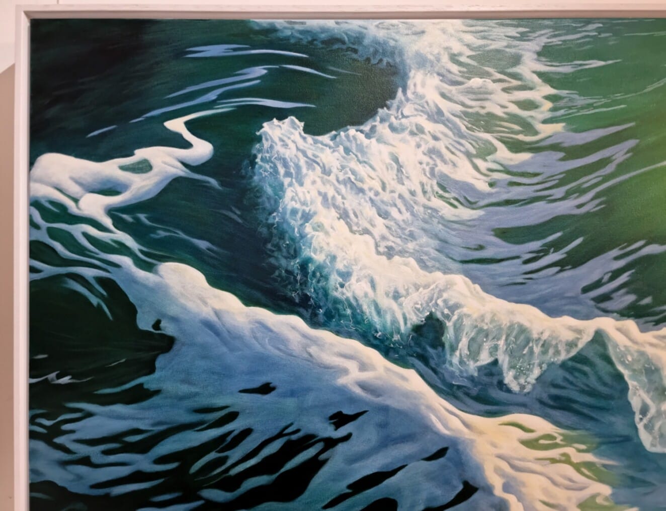 Coastal & water painting by Ann Skelly — original art, SOHO Galleries Sydney