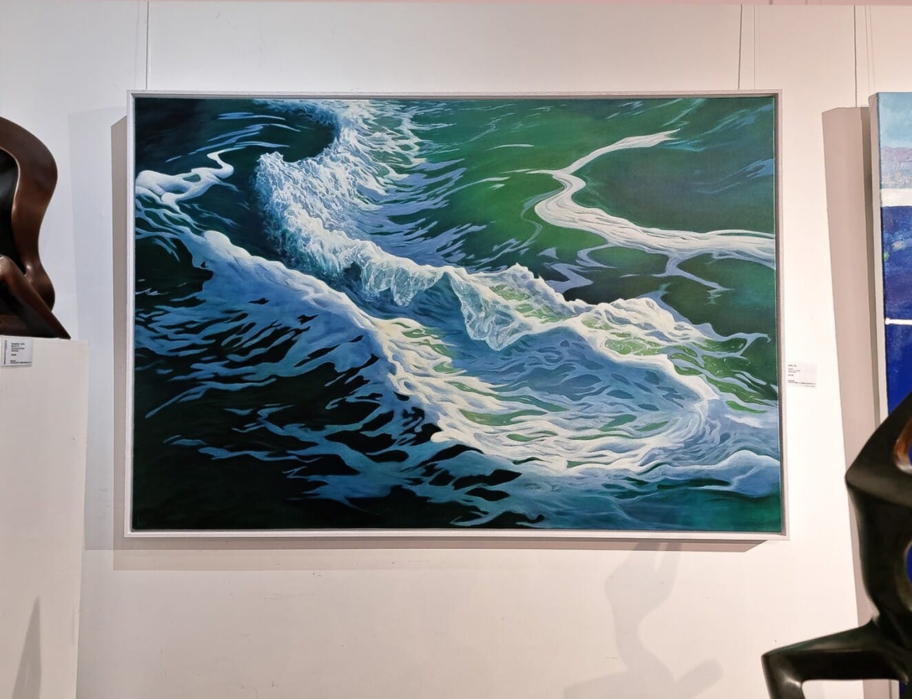 Coastal & water painting by Ann Skelly — original art, SOHO Galleries Sydney
