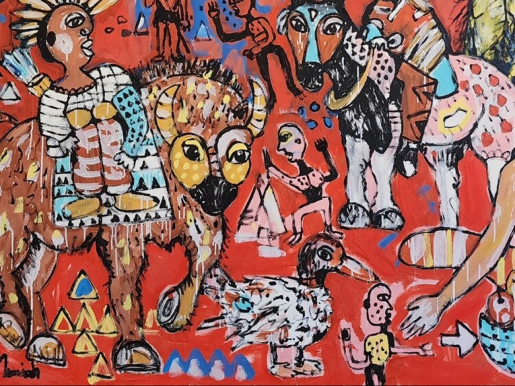 Mother to us all - 198x122cm - Image 3