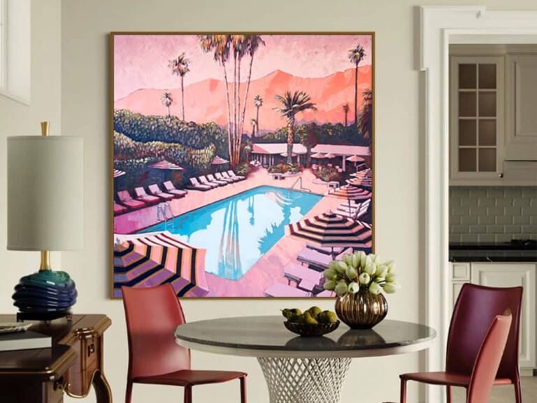 Australian Artists Wild Orchid - 150x150cm (SOLD)
