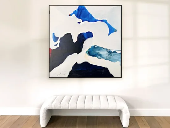 Abstract canvas painting by Conchita Carambano — original art, SOHO Galleries Sydney