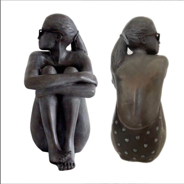 mela cooke bronze sculpture