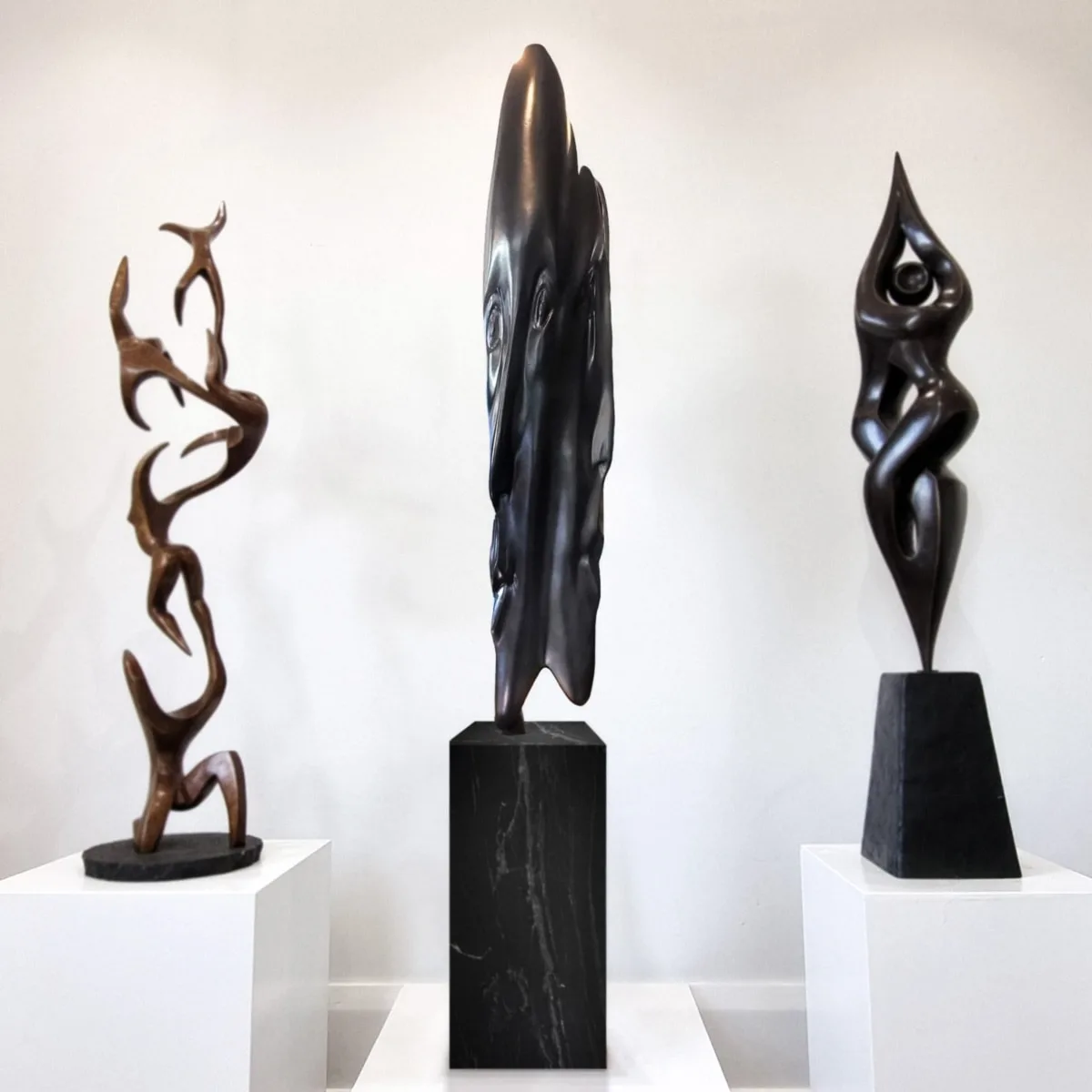 Emergence by Sonia Payes – bronze sculpture, 1.7m (view 2) – SOHO Galleries Sydney