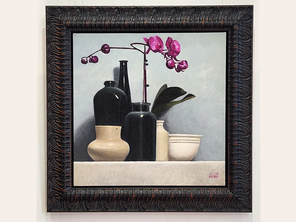 Australian Artists Magenta Phalaenopsis - 60x60cm