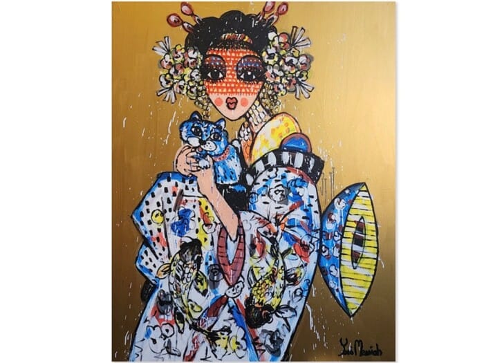 Pop painting by Yosi Messiah — original art, SOHO Galleries Sydney