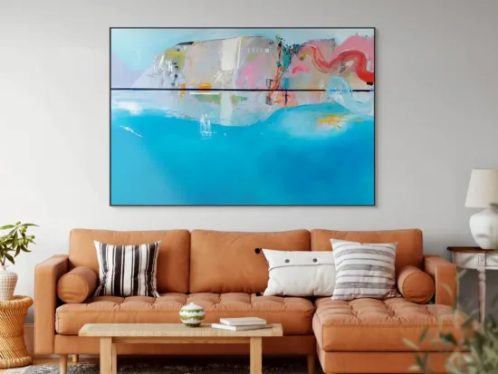 Abstract painting by Phil Stallard — original art, SOHO Galleries Sydney