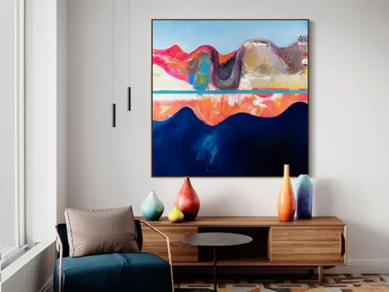 Abstract painting by Phil Stallard — original art, SOHO Galleries Sydney