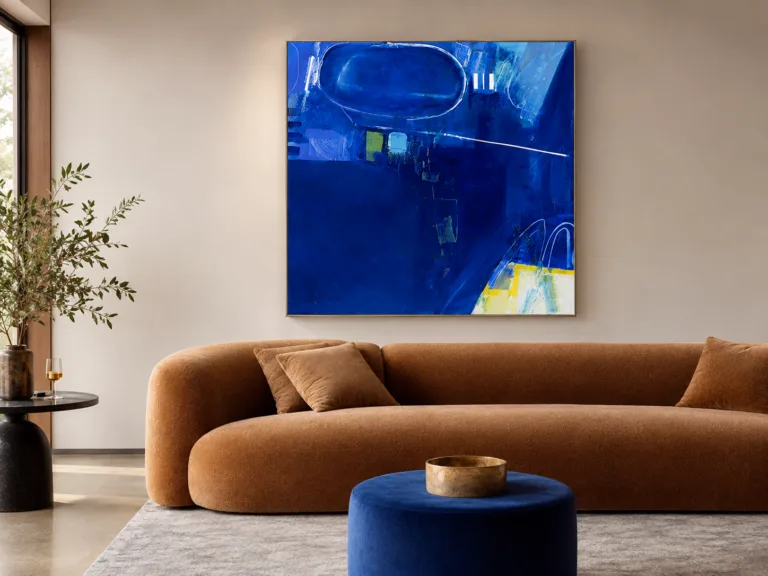 Edge of the sea pool - 137x137cm