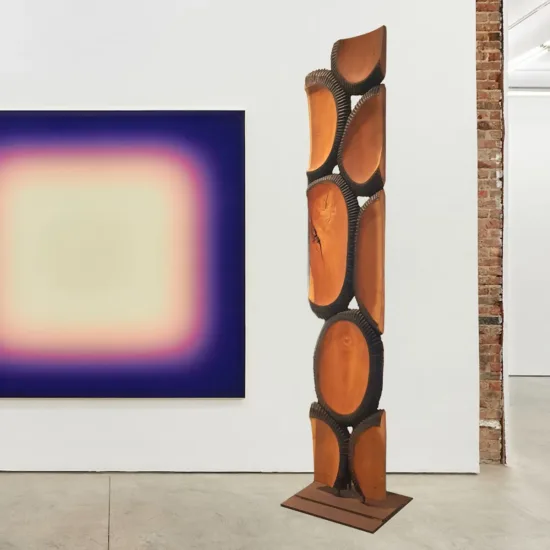 Timber sculpture by Lucas Guilbert — original art, SOHO Galleries Sydney