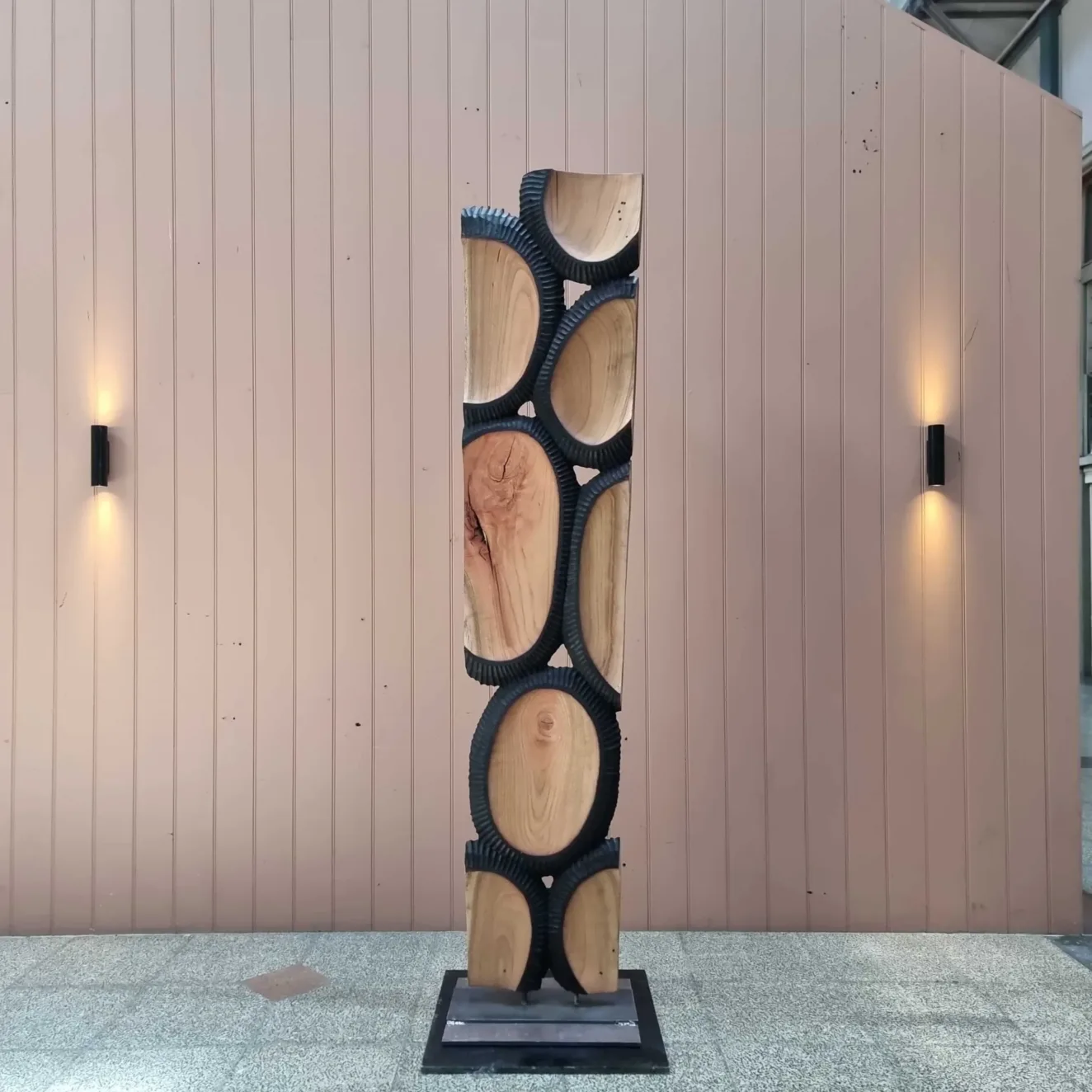 Timber sculpture by Lucas Guilbert — original art, SOHO Galleries Sydney