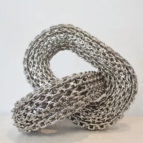 Stainless-steel sculpture by Mike Van Dam — original art, SOHO Galleries Sydney