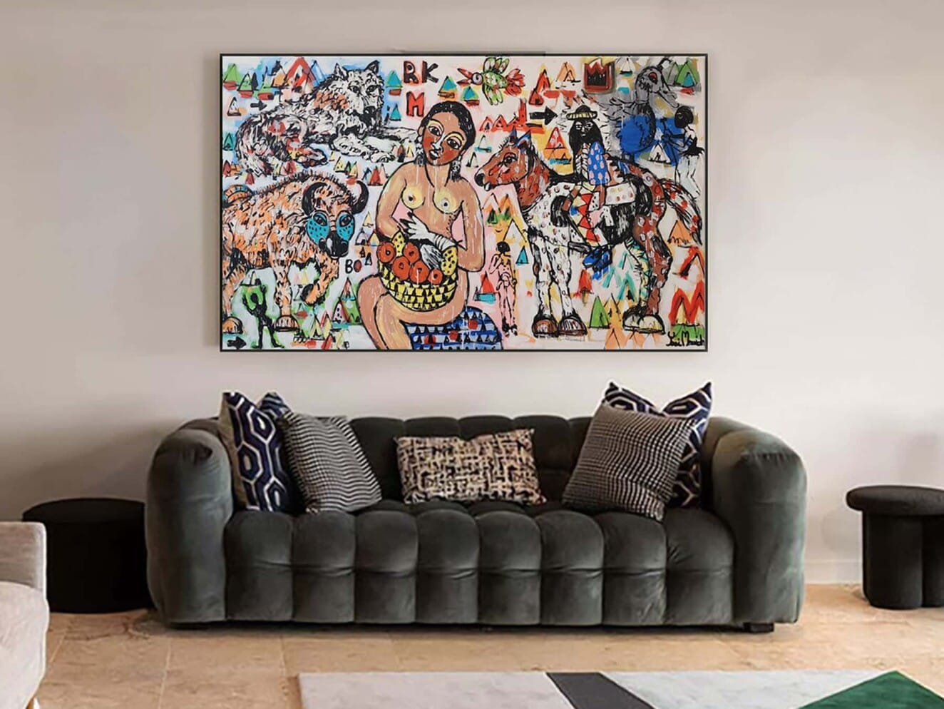 Tribal Land - 200x120cm