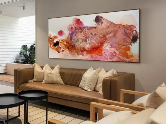 Abstract painting by Conchita Carambano — original art, SOHO Galleries Sydney