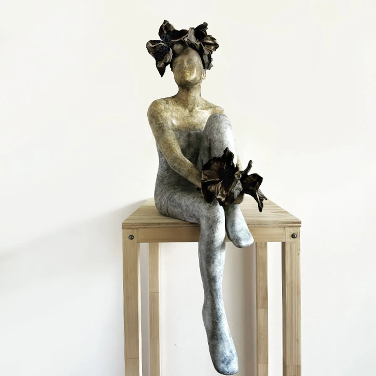 Midsummer Night Dream by Mela Cooke – bronze sculpture, limited edition of 25, 160cm (view 4) – SOHO Galleries Sydney