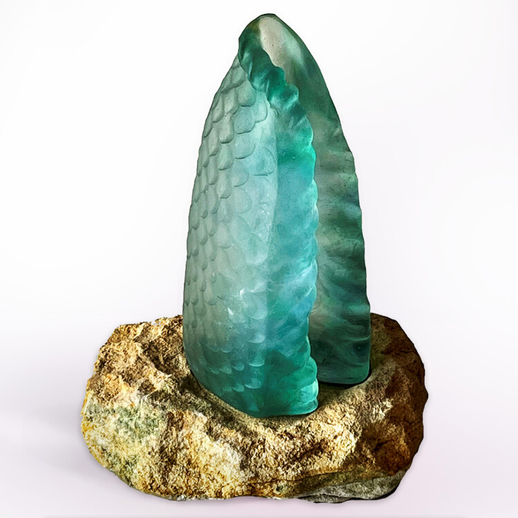 Sallie Portnoy Glass sculpture