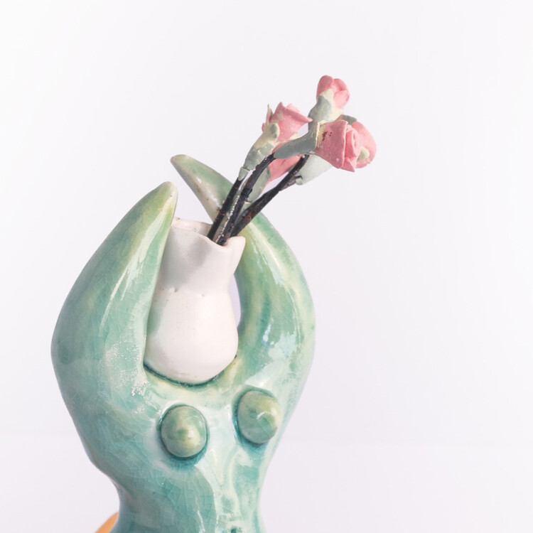 QuanYin on lotus - Image 3