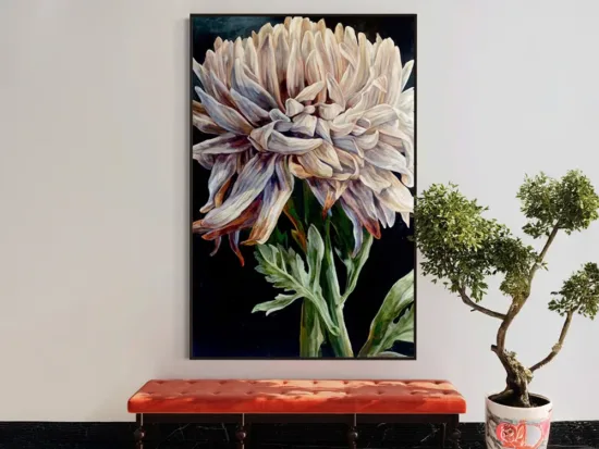 Floral painting by Marilou Palazon — original art, SOHO Galleries Sydney