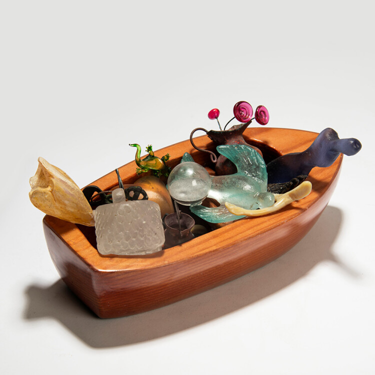 sally portnoy glass sculpture