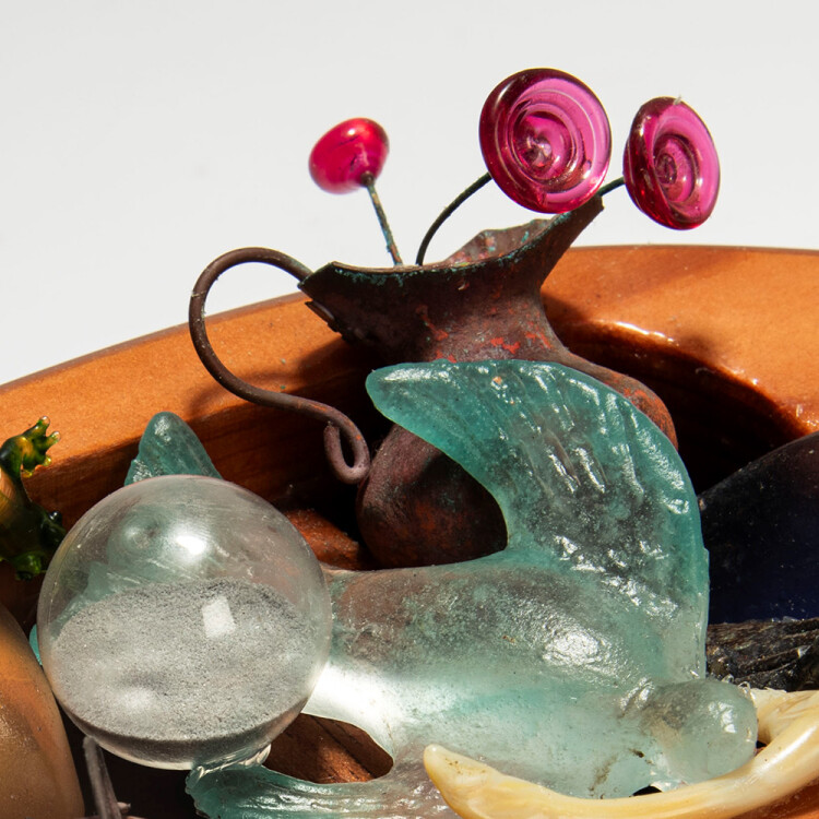 sally portnoy glass sculpture