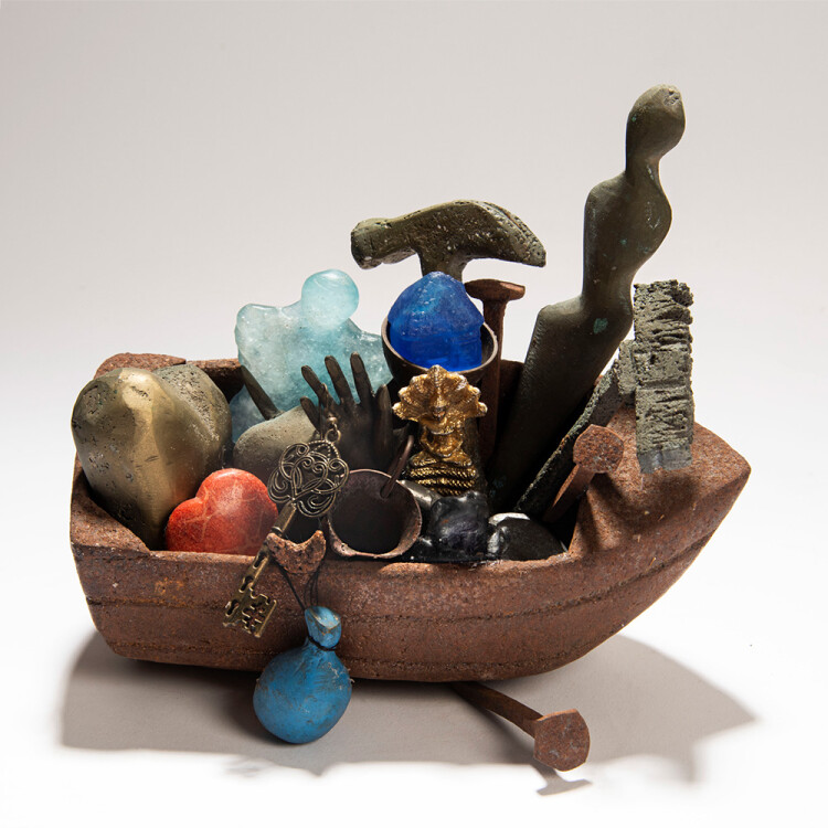 sally portnoy glass sculpture