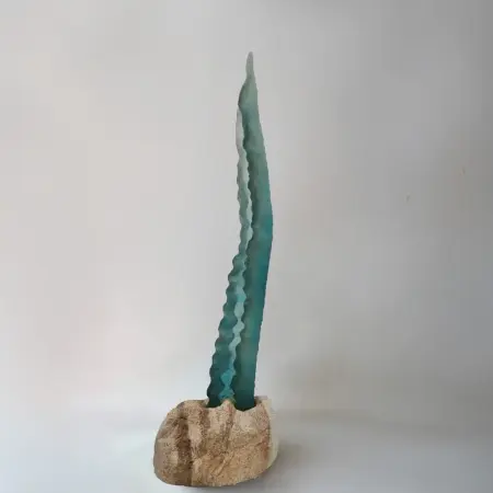 glass sculpture - sallie portnoy -