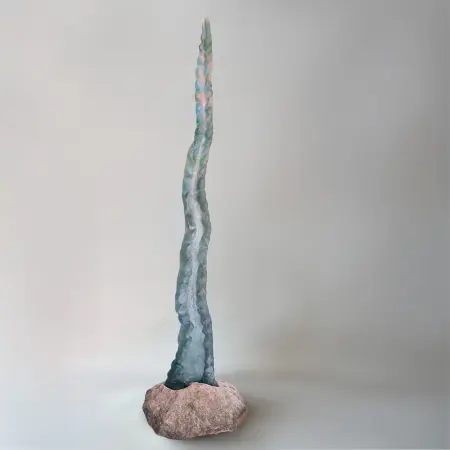 Sallie Portnoy Glass sculpture