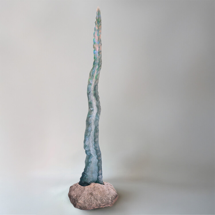 Sallie Portnoy Glass sculpture