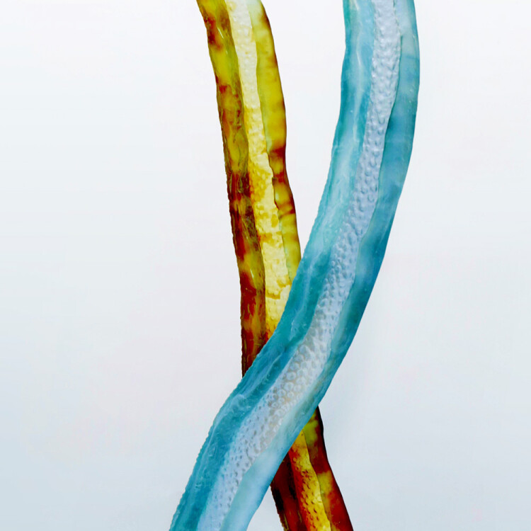 Sallie Portnoy Glass sculpture