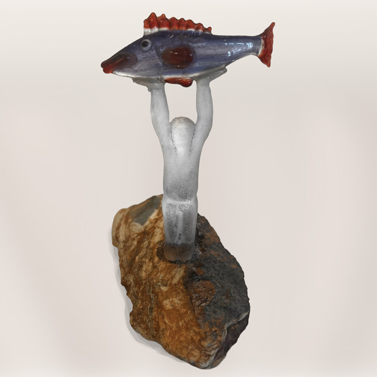 sally portnoy glass sculpture