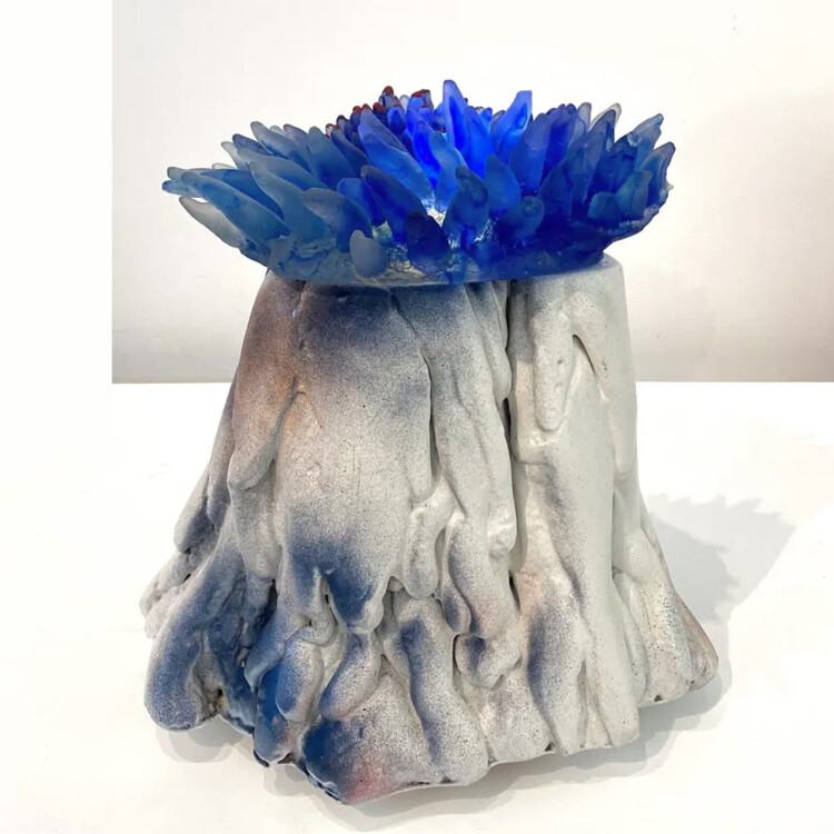sally portnoy glass sculpture