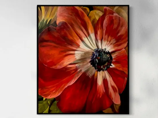 Floral painting by Marilou Palazon — original art, SOHO Galleries Sydney