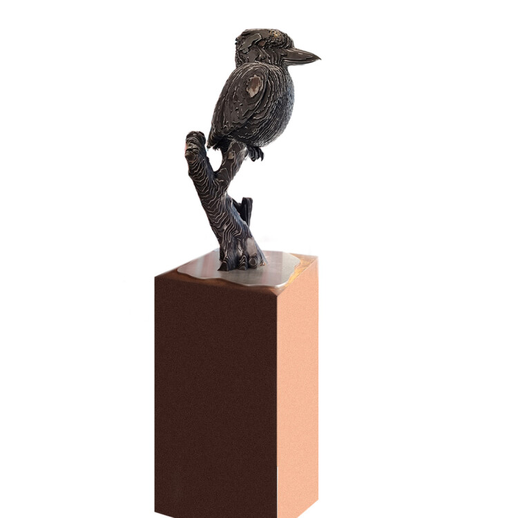 outdoor kookaburra sculpture