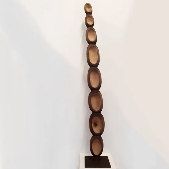 Timber sculpture by Lucas Guilbert — original art, SOHO Galleries Sydney