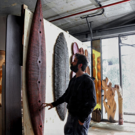 timber sculpture