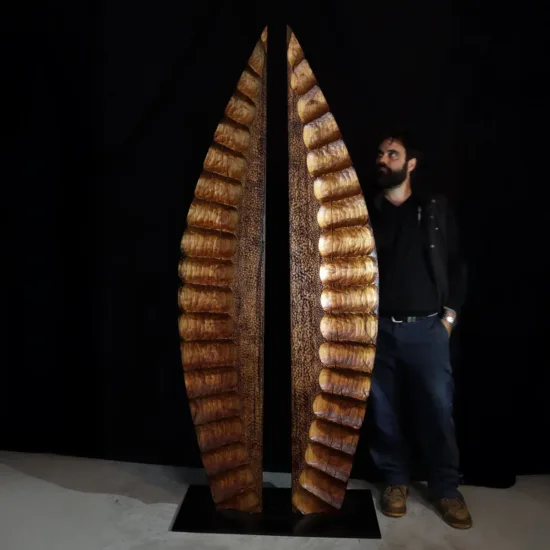 Timber sculpture by Lucas Guilbert — original art, SOHO Galleries Sydney