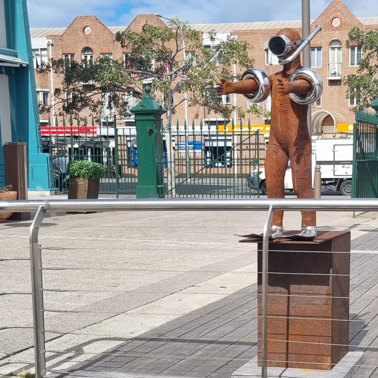 Corten-steel sculpture by Nicole Allen — original art, SOHO Galleries Sydney