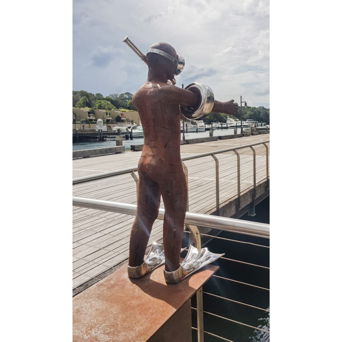 Corten-steel sculpture by Nicole Allen — original art, SOHO Galleries Sydney