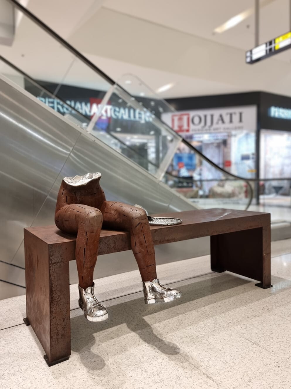 Corten-steel sculpture by Nicole Allen — original art, SOHO Galleries Sydney