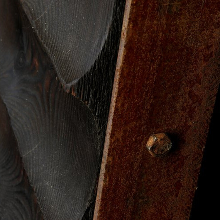 timber wall sculpture