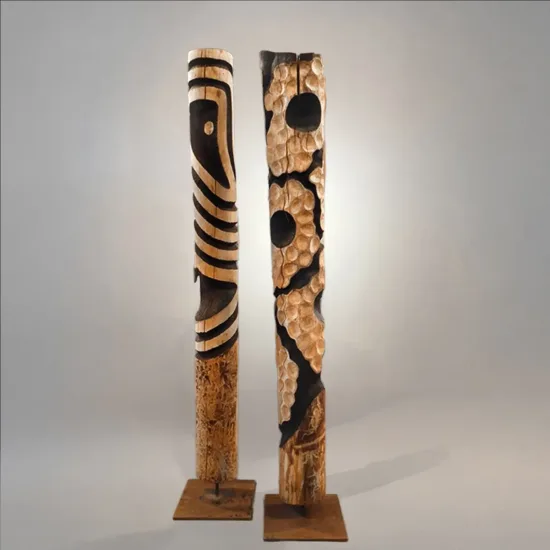 Timber sculpture by Lucas Guilbert — original art, SOHO Galleries Sydney