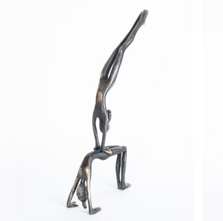 bronze dance sculpture