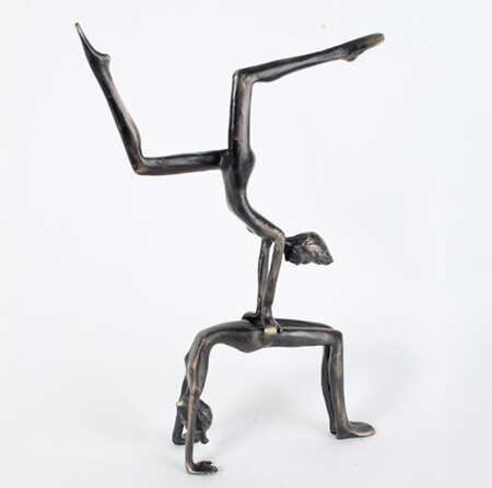 bronze dance sculpture