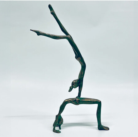 bronze dance sculpture
