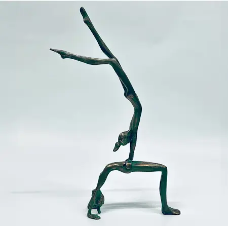 bronze dance sculpture