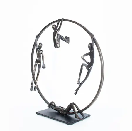 bronze dance sculpture