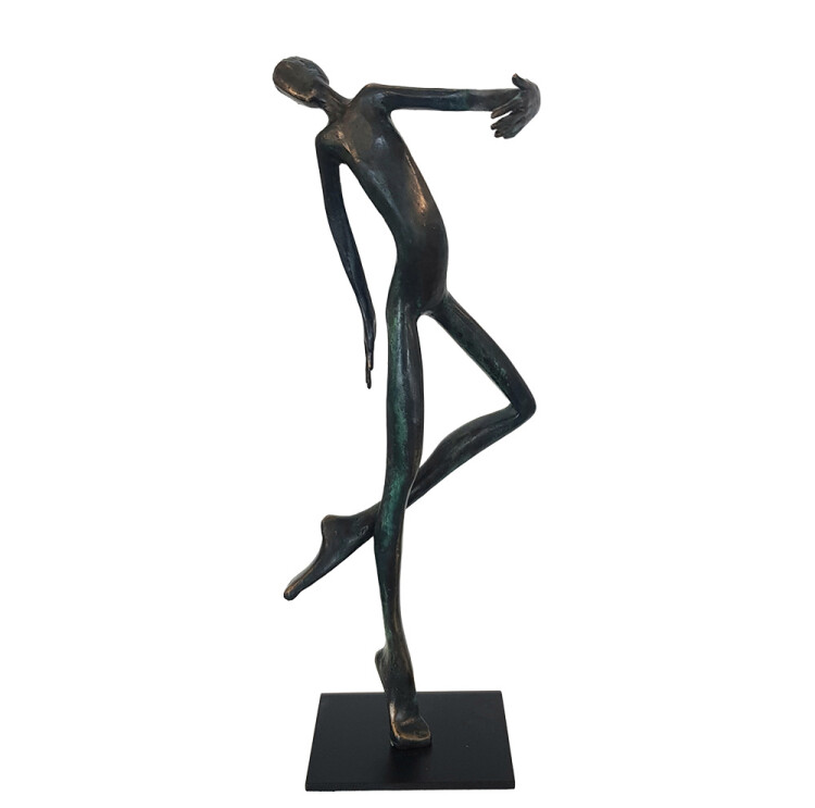 bronze dance sculpture